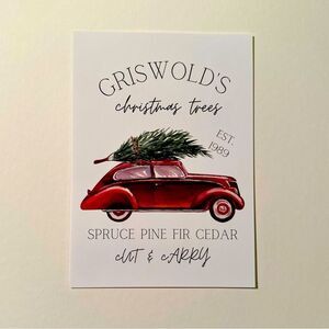 National Lampoon’s Christmas Vacation Print